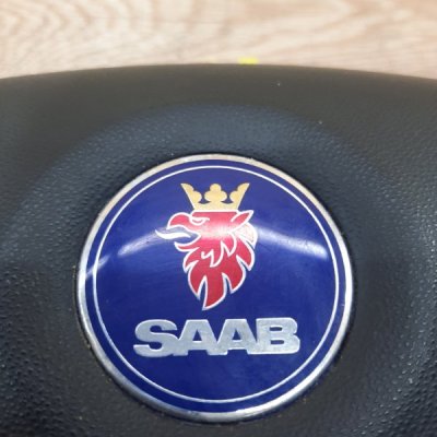Аирбаг на руль Saab 9-3 2003 кабриолет B207L - изображение 6