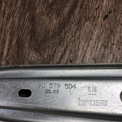 Стеклоподъемник Opel Zafira A 2003 Z16XE 1.6 минивен, Задн., Прав. - изображение 4