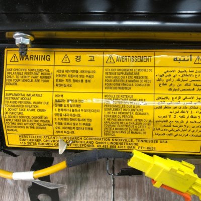 Подушка безопасности Opel Antara 2009 Джип Внедорожник Z20DMH 2.0 Перед. Прав. - изображение 6