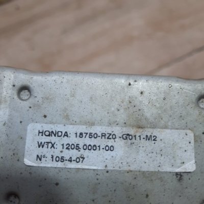 Радиатор ЕГР Honda Civic 2013 хетчбэк N16A1 - изображение 2