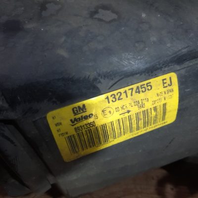 Фара Opel Corsa D 2007 Z12XEP 1.2 хетчбэк 3дв., Перед., Лев. - изображение 8