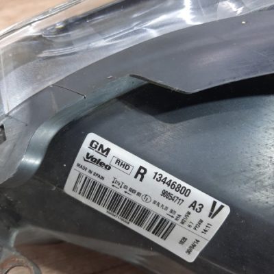 Фара Opel Corsa D 2014 A10XEP 1.0 хетчбэк 5дв., Перед., Прав. - изображение 12
