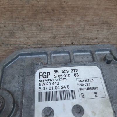 Блок управления двигателем Opel Zafira A 2005 Z18XE минивен - изображение 6