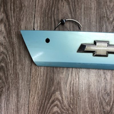 Накладка на крышку багажника Chevrolet Spark 2010 хетчбэк 5дв. - изображение 5