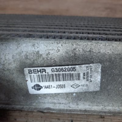 Интеркулер Nissan Qashqai 2008 K9K Джип Внедорожник - изображение 6