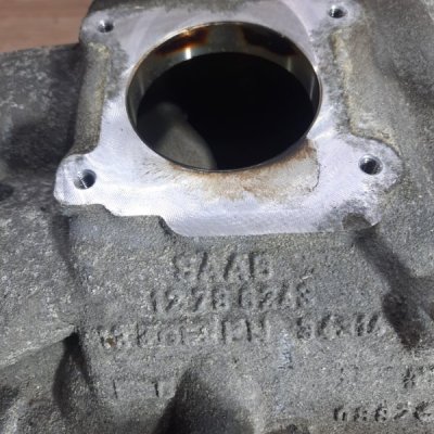 Коллектор впускной Saab 9-3 2003 кабриолет B207L - изображение 10