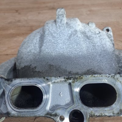 Коллектор впускной Saab 9-3 2003 кабриолет B207L - изображение 3