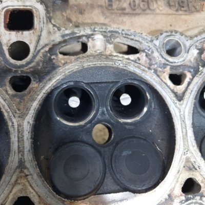 Головка блока цилиндров Ford Fiesta 5 2008 5дв хечбек FXJA - изображение 2