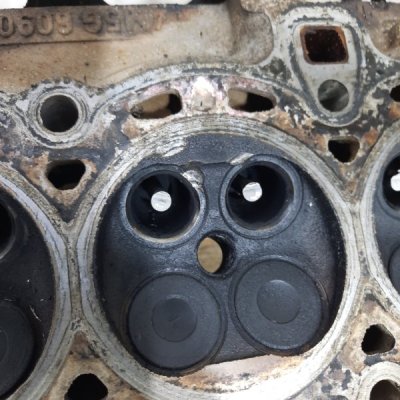Головка блока цилиндров Ford Fiesta 5 2008 5дв хечбек FXJA - изображение 3