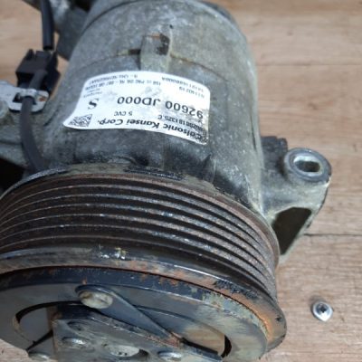 Компрессор кондиционера Nissan Qashqai 2008 HR16DE Джип Внедорожник - изображение 4