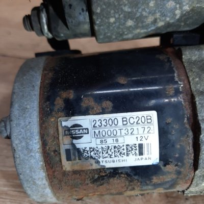 Стартер Nissan Qashqai 2008 Джип Внедорожник HR16DE - изображение 2