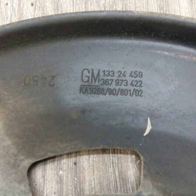 Кожух тормозного диска Opel Astra J 2010 A16LET хетчбэк 5 дв., Перед., Прав. - изображение 3