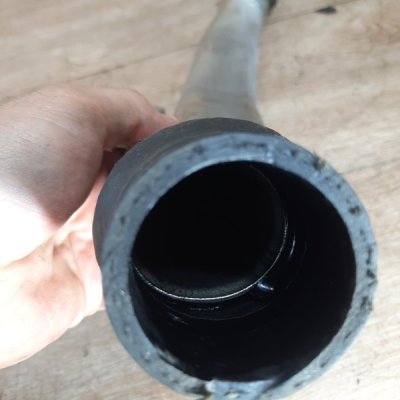 Патрубок интеркулера Saab 9-3 2001 седан D223L - изображение 4