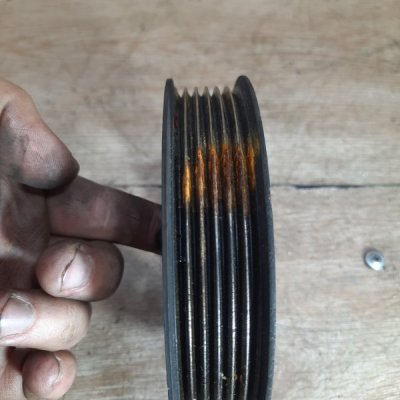 Шкив помпы Saab 9-3 2001 седан D223L - изображение 2