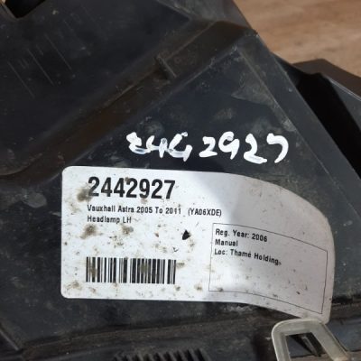Фара Opel Astra H 2006 Z14XEP хетчбэк 3 дв., Перед., Лев. - изображение 12