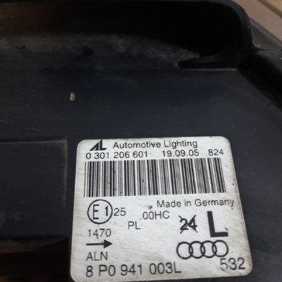 Фара Audi A3 2005 хетчбэк-3х дв. AXX Перед. Лев. - изображение 11