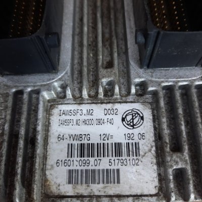 Блок управления двигателем Fiat Punto 2007 хетчбэк 3дв. 199A7.000 - изображение 5