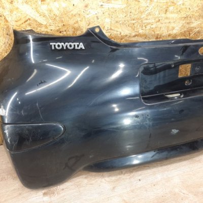 Бампер Toyota Aygo 2006 хетчбэк 5дв. 1KR-FE Задн. - изображение 9