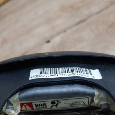 Аирбаг на руль Honda Civic 2001 хетчбэк 5дв. D14A8 - изображение 3