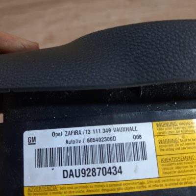 Аирбаг на руль Opel Zafira B 2010 Z16XER 1.6 минивен - изображение 5