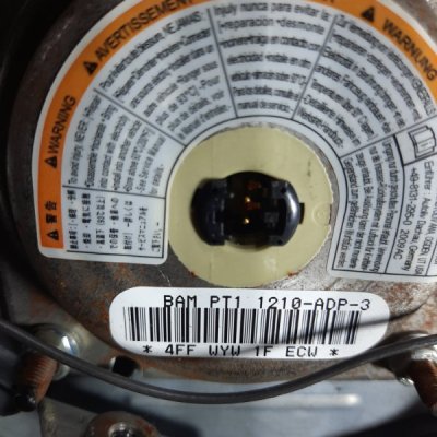 Аирбаг на руль Suzuki Alto 2011 хетчбэк 5дв. K10B - изображение 3