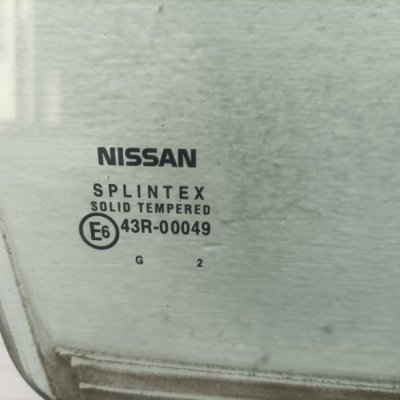Стекло Nissan Primera 2002 седан QR20DE Задн. Прав. - изображение 2