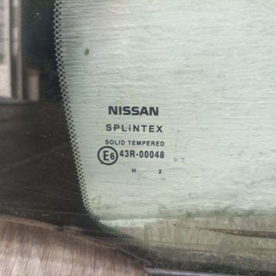 Форточка двери Nissan Primera 2002 седан QR20DE Задн. Прав. - изображение 2