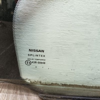 Форточка двери Nissan Primera 2002 седан QG18DE Задн. Прав. - изображение 5