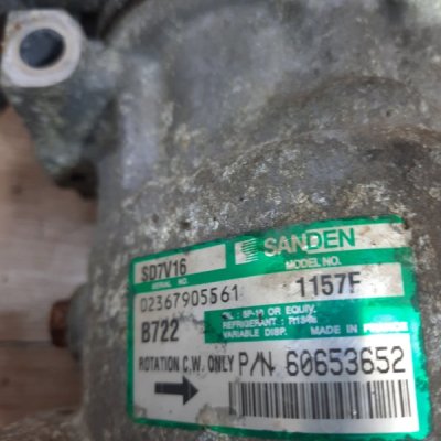 Компрессор кондиционера Alfa Romeo 156 2005 седан 4дв. 937A1.000 - изображение 8