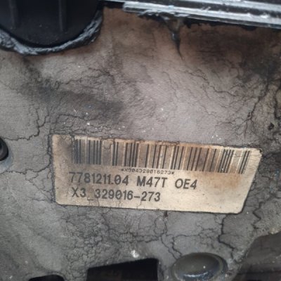 Двигатель BMW 3 series E90 2006 универсал N47D20C - изображение 3