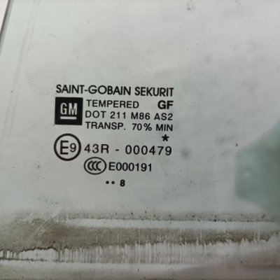 Форточка двери Opel Corsa D 2008 5дв хечбек Задн. Лев. - изображение 3