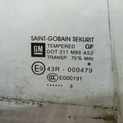 Форточка двери Opel Corsa 2008 5дв хечбек, Задн., Прав. - изображение 3
