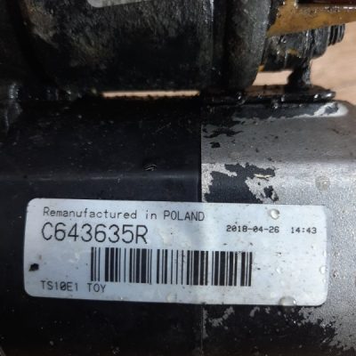 Стартер Toyota Aygo 2007 1KR-FE хетчбэк 5дв. - изображение 4