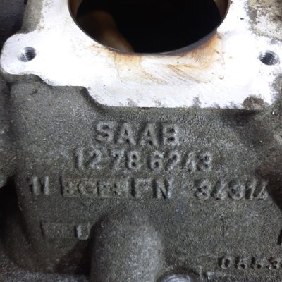 Коллектор впускной Saab 9-3 2004 кабриолет B207L - изображение 9