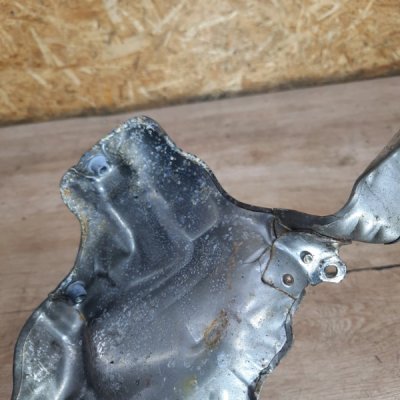 Тепловой экран выпускного коллектора Peugeot 206 CC 2006 кабриолет 9HZ(DV6TED4) - изображение 7