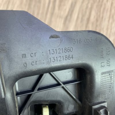 Ручка двери внутренняя Opel Meriva A 2003-2010 минивэн, Задн., Лев. - изображение 7