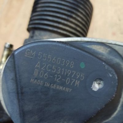 Дроссельная заслонка Opel Astra H 2008 Z16XER - изображение 5
