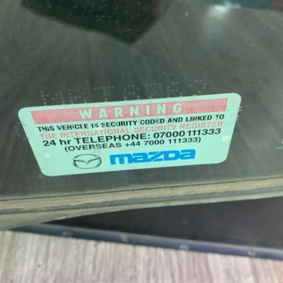 Стекло Mazda 3 2005 хетчбэк 5-ти дв. Перед. Лев. - изображение 3
