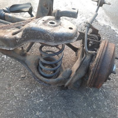 Задняя балка Ford Focus 1 2005 хетчбэк 5дв. FYDA - изображение 10