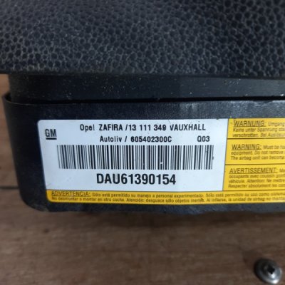 Аирбаг на руль Opel Zafira B 2006 минивен Z16XEP 1.6 - изображение 8
