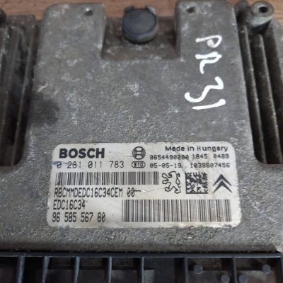 Блок управления двигателем Peugeot 206 2005 TU3JP(KFW) кабриолет - изображение 3