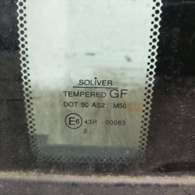 Стекло крышки багажника Opel Frontera B 2003 джип внедорожник 3дв Y22DTH 2.2 Задн. - изображение 6