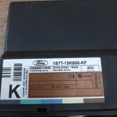 Блок комфорта Ford Focus 1 2003 хетчбэк 5-ти дв. FXJA - изображение 3