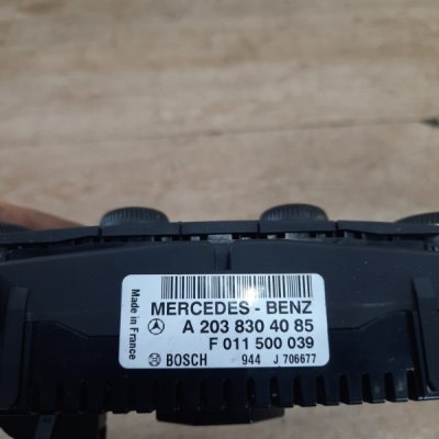 Блок управления климат-контролем Mercedes-Benz C-Class 2005 W203 OM642 - изображение 4