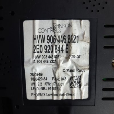Панель приборов Mercedes-Benz Sprinter 2010 906 OM 651 - изображение 2