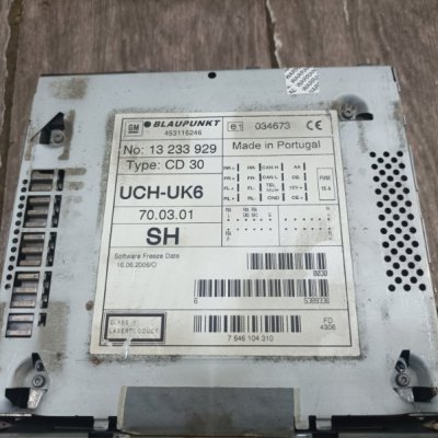 Магнитола Opel Meriva A 2006 минивэн Z16XEP 1.6 - изображение 7