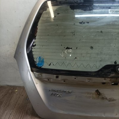 Дверь багажника Subaru Forester 2004 джип внедорожник 5дв. EJ202 - изображение 11