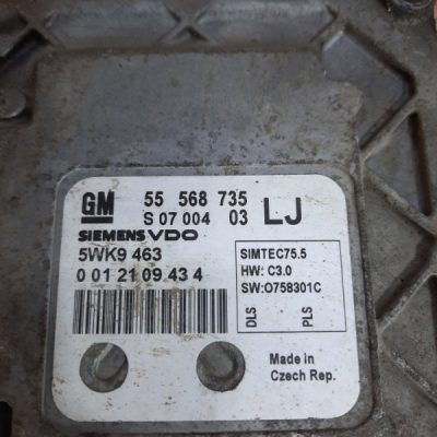 Блок управления двигателем Opel Astra H 2010 Z16XER хетчбэк 5-ти дв - изображение 6
