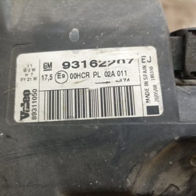 Фара Opel Tigra B 2005 хетчбэк 3дв., Перед., Лев. - изображение 6