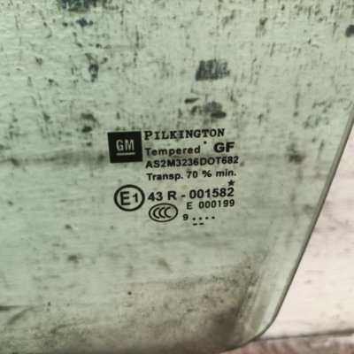 Стекло Opel Astra H 2009 хетчбэк 5дв. Z14XEP 1.4 Задн. Лев. - изображение 2